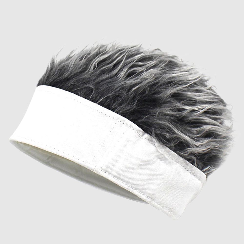 Chapeau Party Pop Hat Disponible En Quatre Couleurs Avec Cheveux Courts Design Fantaisie Pour Fête Multicolore