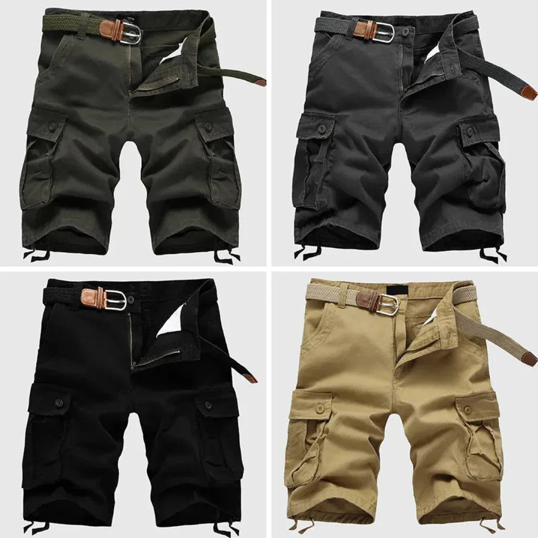 Shorts Cargo Tactiques À Ceinture Pour Homme Paul Waylynn Multiples Poches Durable Pour Plein Air