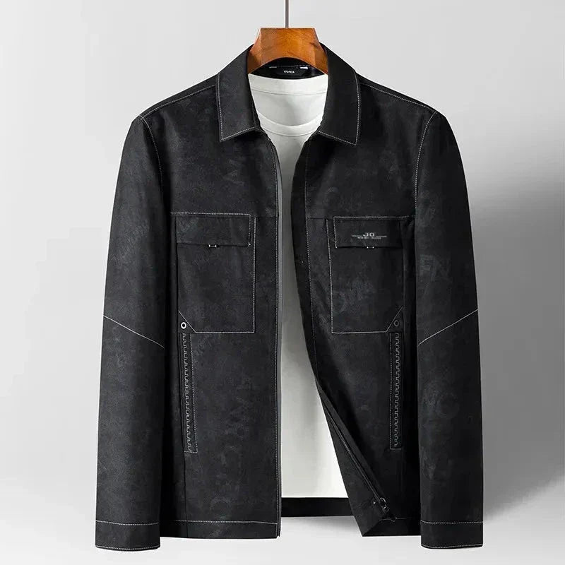 Veste Utilitaire Paul Léger Respirant Avec Poches Zip Et Rabats Pour Style Décontracté Et Polyvalent