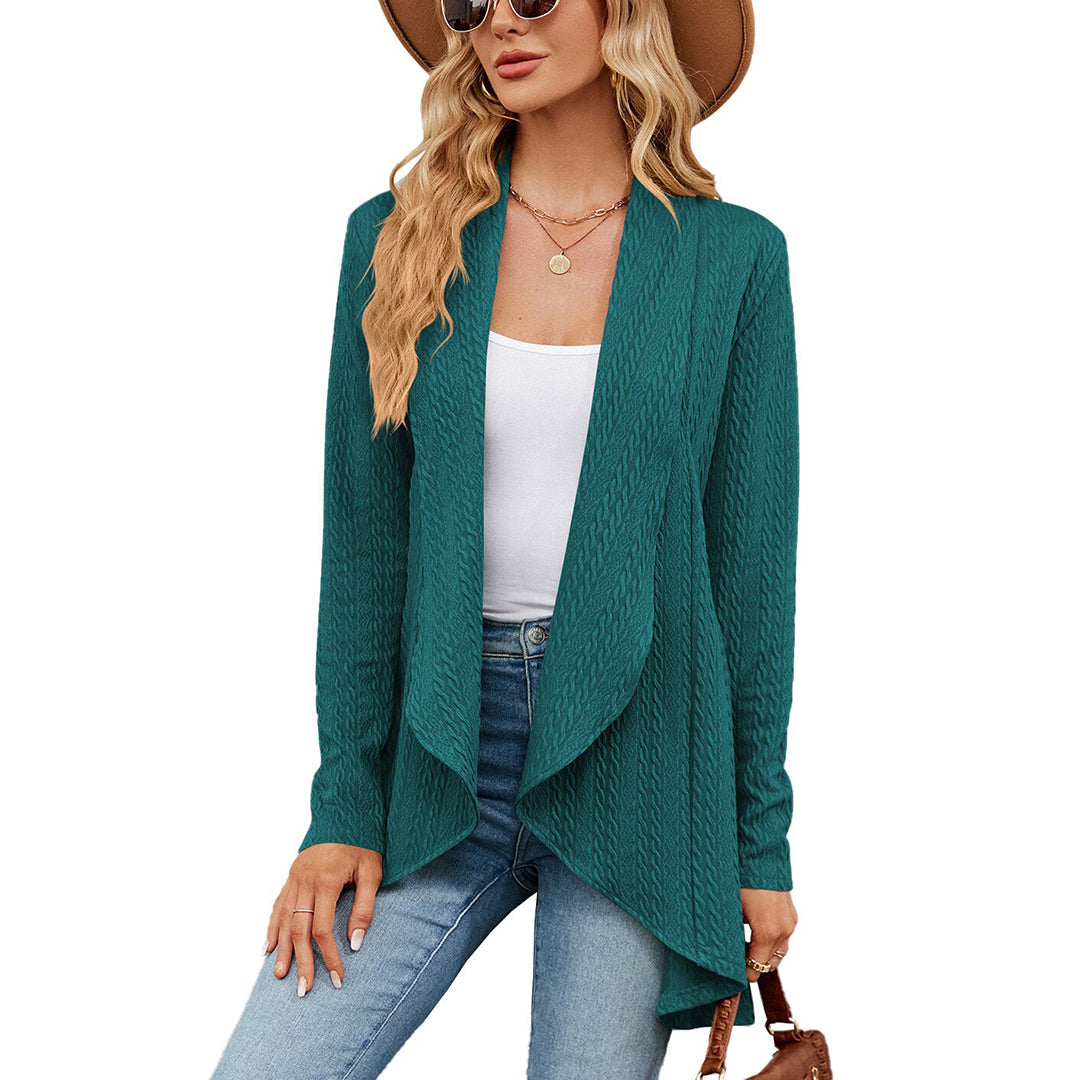 Kayla Cardigan Femme Hiver Chaud Décontracté Confortable Avec Coupe Décontractée Amawinc Pour Journées Froides