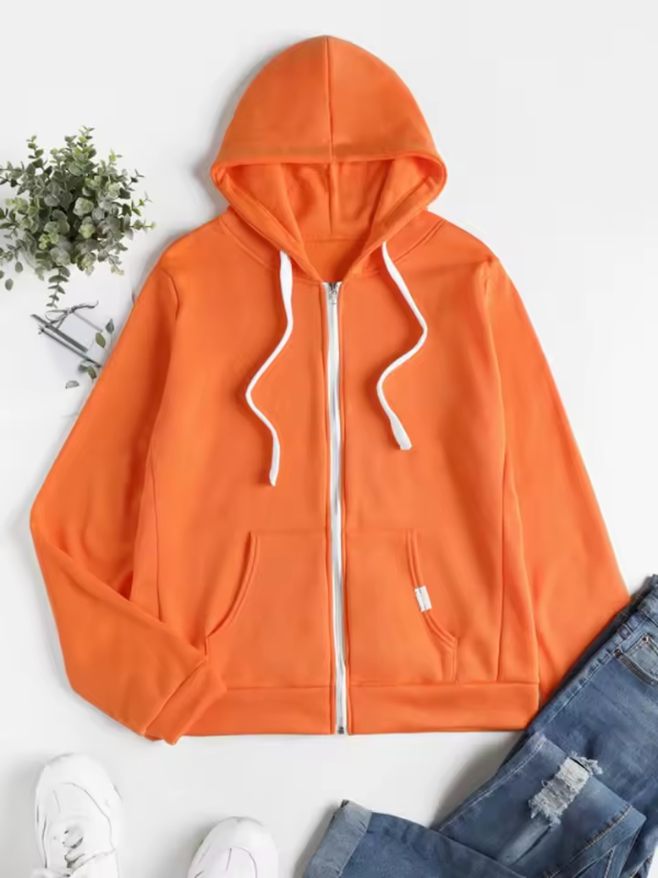 Sweat À Capuche Zippé Pour Femme Julia Hiver Chaud Et Confortable Idéal Pour Quotidien Et Sorties Décontractées