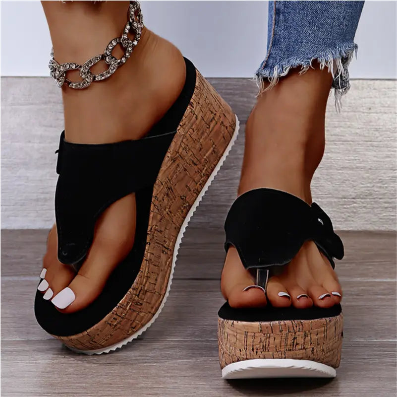 Sandales Plateforme Pour Femme Confort Et Élégance Sans Effort Idéales Pour Tous Les Jours