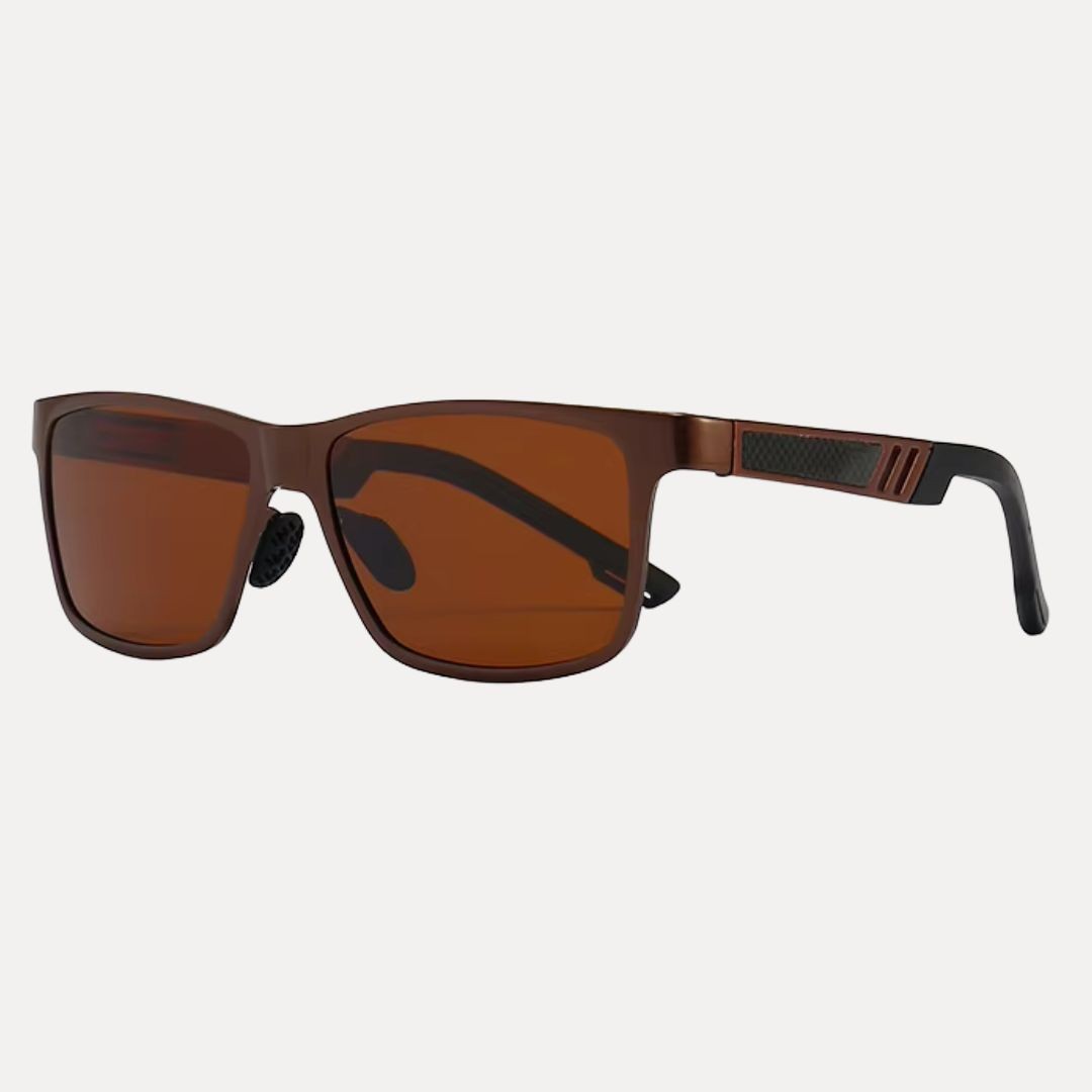Lunettes De Soleil Polarisées Pour La Conduite Titan Cadre Léger En Aluminium Magnésium Premium