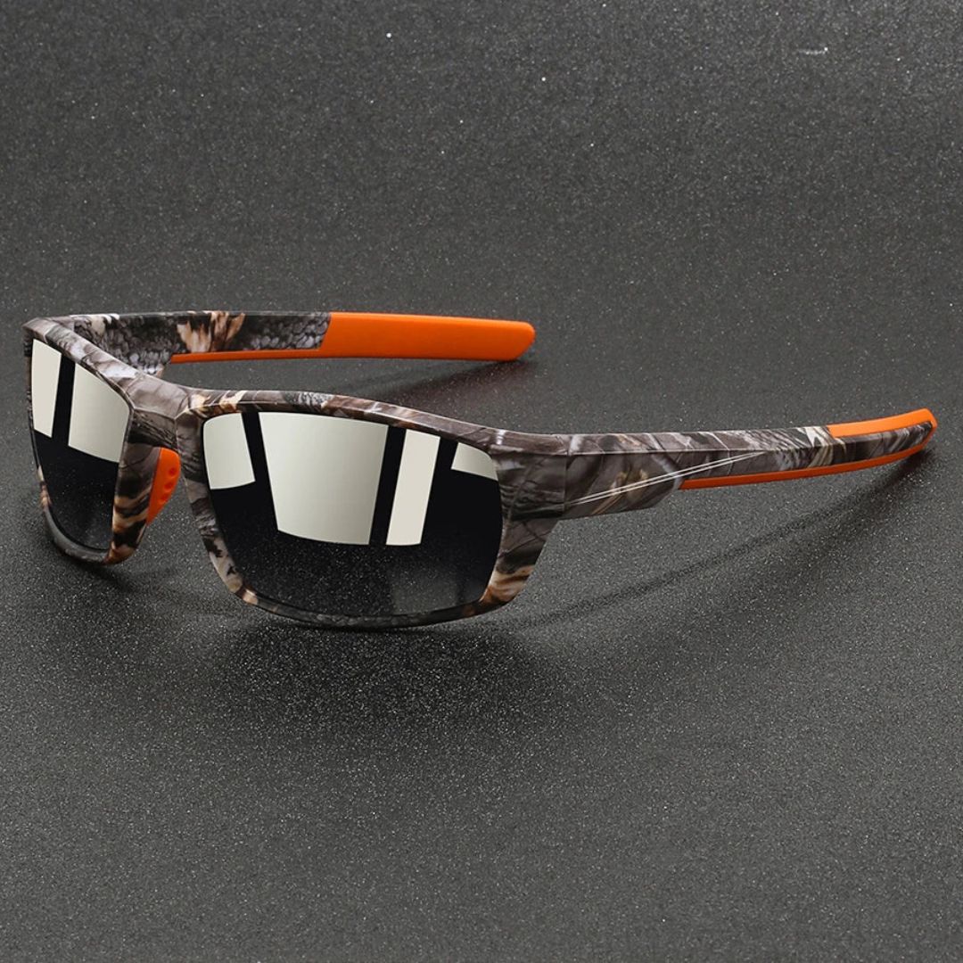 Predator Lunettes Polarisées Avec Protection UV400 Cadre Ultra Léger Et Motif Camouflage Pour Activités Extérieures