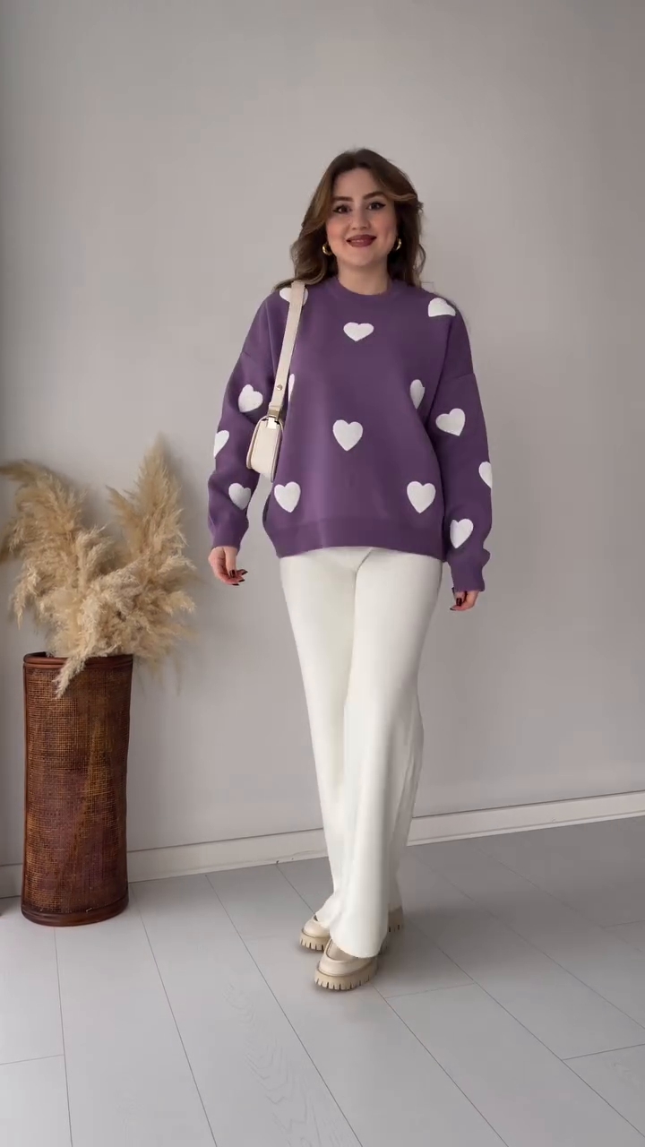 ALINA - Zweiteiliges Set mit Herzdesign