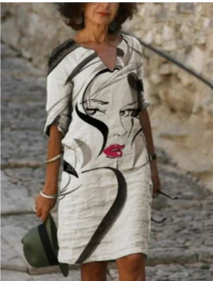 Robe Midi Fleurie Pour Femme À Encolure V Hailey Confort Élégance Artisanal Pour Révéler Votre Style Estival