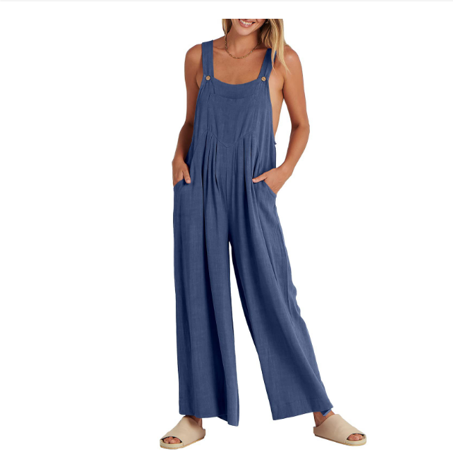 Damen-Jumpsuit von Qismah – Langer Schnitt