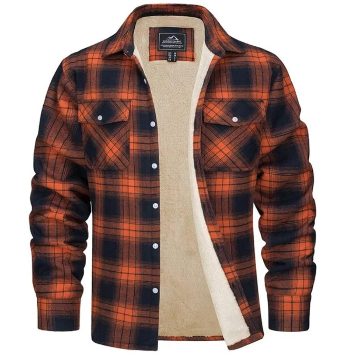 Veste Polaire Pour Homme À Motif Carreaux Chaude Et Élégante Amawinc Hiver Pour Toutes Occasions