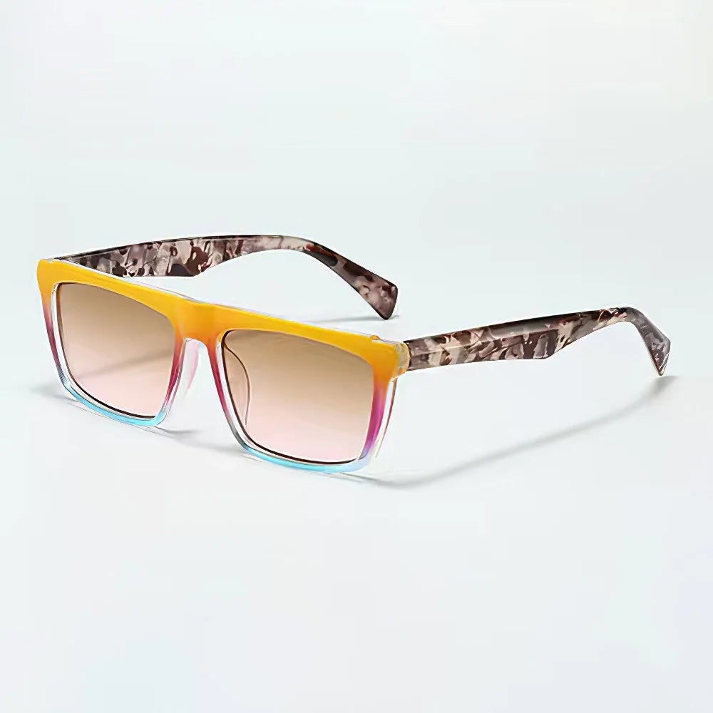 Ravon Edge Frames Lunettes de Soleil Rectangulaires Élégantes Confortables Légères Design Classique Moderne Durable
