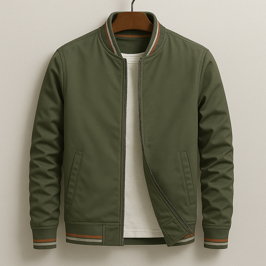 Veste Renley Field Légère Résistante à L'Eau en Mélange Coton Pour Mouvement Multisaison et Superposition Facile