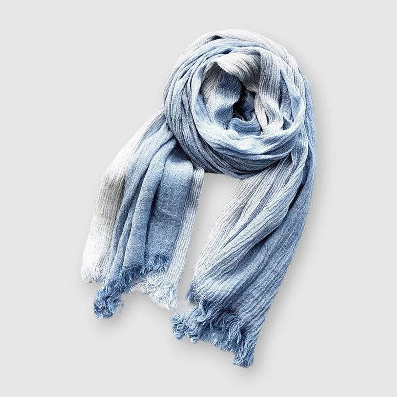Rivermont Écharpe En Coton Rayée Polyvalente Pour Femme Et Homme Style Décontracté