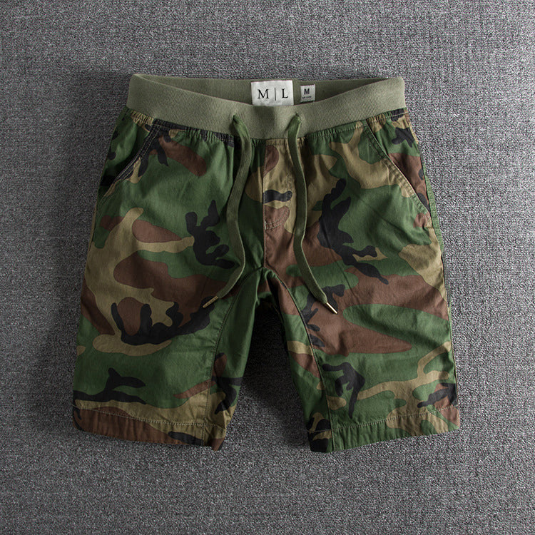 Roberto Russo Shorts Camouflage Décontractés Pour Plein Air Confort Et Fonctionnalité