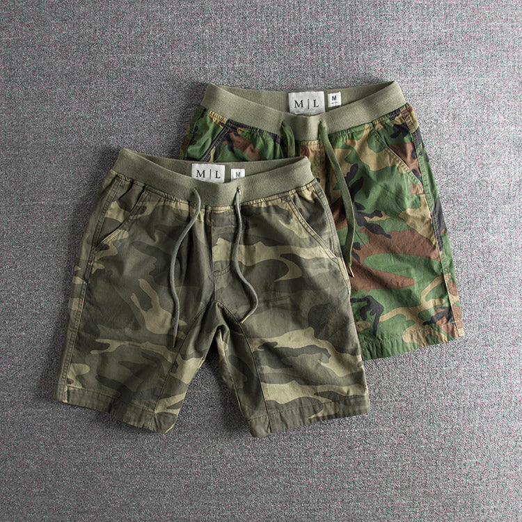 Roberto Russo Shorts Camouflage Décontractés Pour Plein Air Confort Et Fonctionnalité