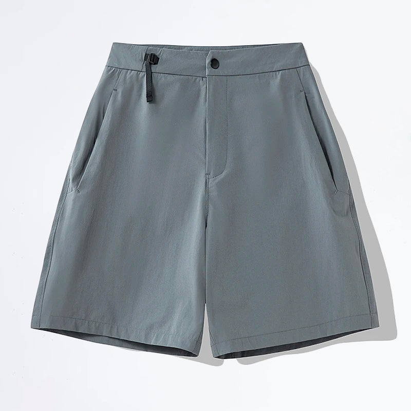 Roberto Russo Chrome Ridge Shorts Nylon Élasthanne À Séchage Rapide Avec Poches Zippées Confortables