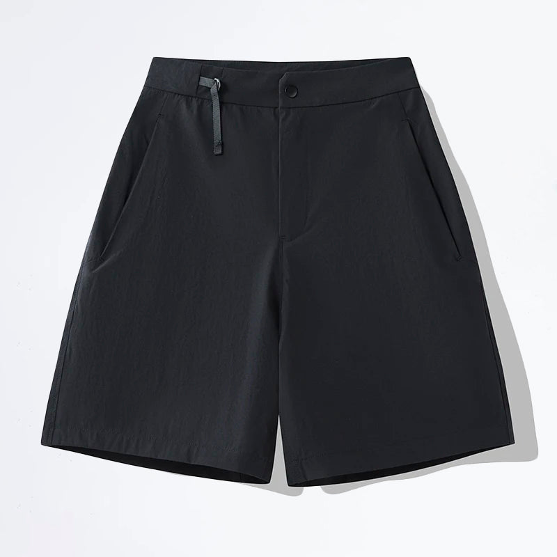 Roberto Russo Chrome Ridge Shorts Nylon Élasthanne À Séchage Rapide Avec Poches Zippées Confortables
