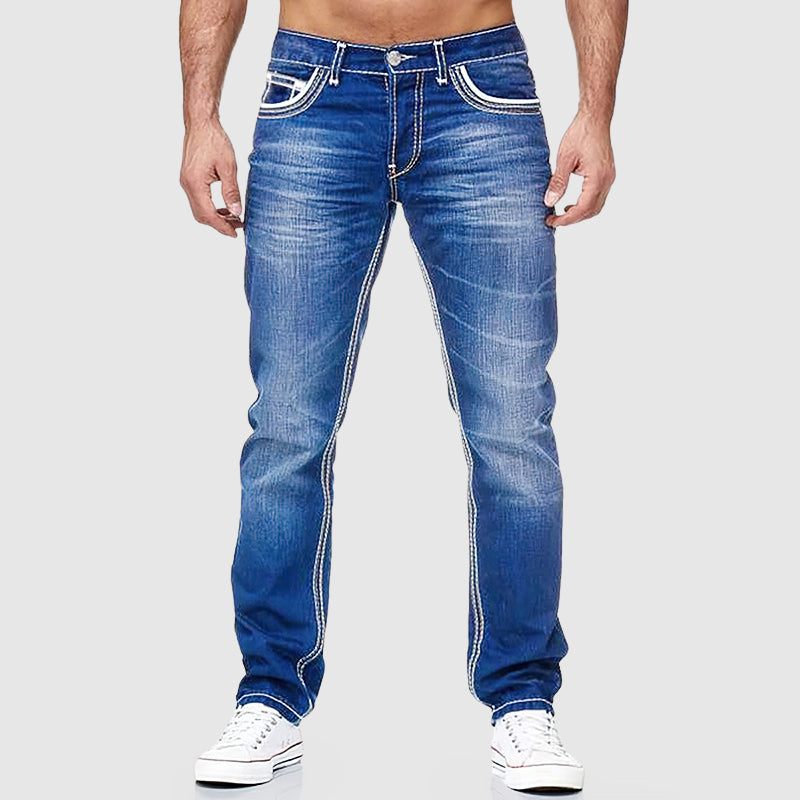 Jean Coupe Classique Roberto Russo Pour Un Style Quotidien Moderne Et Polyvalent Confortable