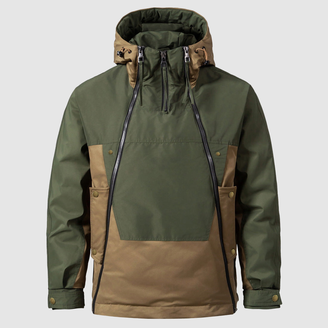 Doudoune Homme Nordisk Flair Capuche Isolante Coupe Regular Résistante Au Vent Et À L Eau Pour Hiver