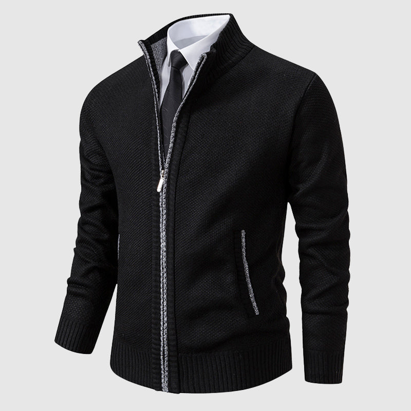 Cardigan Tricot Raffiné Roberto Russo En Laine Durable Pour Élégance Intemporelle Et Confort