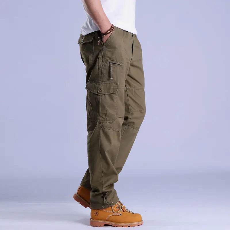 Pantalon Cargo Liberty Ridge De Roberto Russo En Coton Robuste Avec Coupe Décontractée Et Camouflage