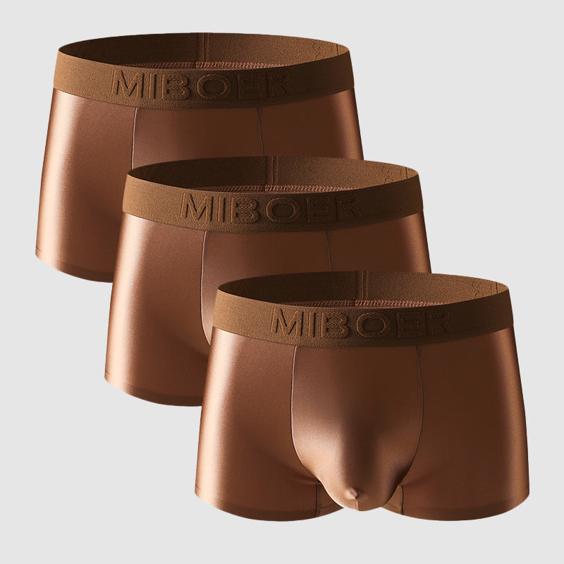 Roberto Russo Miboer Boxers Luxe Satin Ultra Fin Respirants Confort Tout le Jour