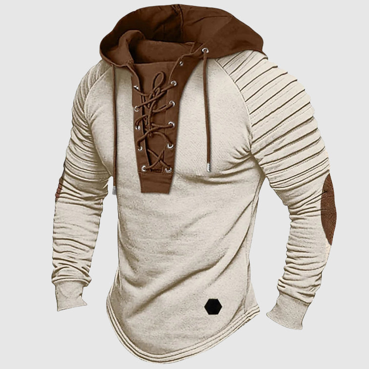 Pullover Capuche Lacée Roberto Russo Pioneer Pour Aventure Urbaine Et Créateurs Rebelles