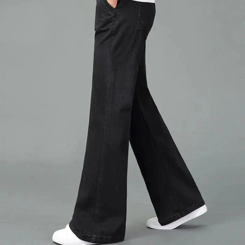 Jean Bootcut Street Roberto Russo Denim Premium Avec Coupe Décontractée Et Couture Renforcée