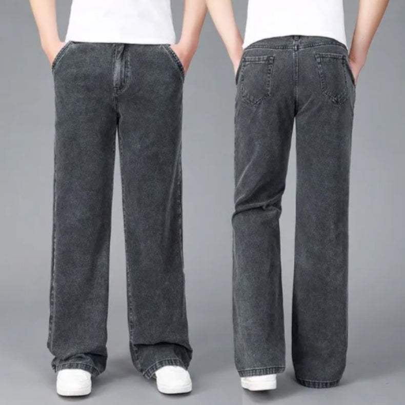 Jean Bootcut Street Roberto Russo Denim Premium Avec Coupe Décontractée Et Couture Renforcée