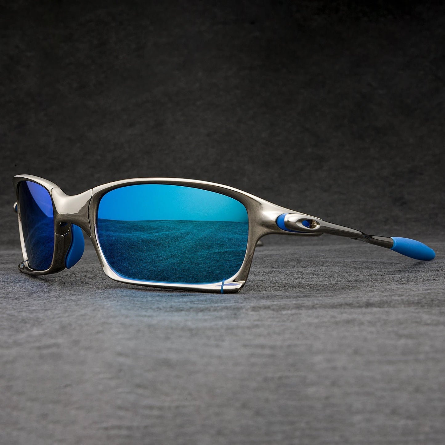 Lunettes De Cyclisme Roberto Russo Sun Strike Pour Homme Avec Lentilles Miroir Rouge Et Monture Durable
