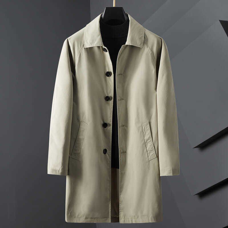 Manteau Trench Essential Classique Roberto Russo Élégant Style Urbain Pour Toutes Saisons