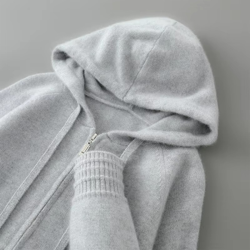Cardigan En Laine Mérinos À Capuche Pour Homme Tailles S À XXXL Amawinc Chaud Et Raffiné