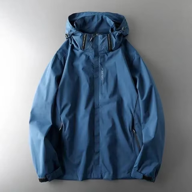 Amawinc Veste Coupe Vent Imperméable Légère Pour Homme Activités Extérieures Sport Plein Air