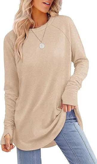 Emma Tunique Élégante En Coton Doux Pour Un Look Confortable Et Moderne Adapté À Toutes Les Occasions
