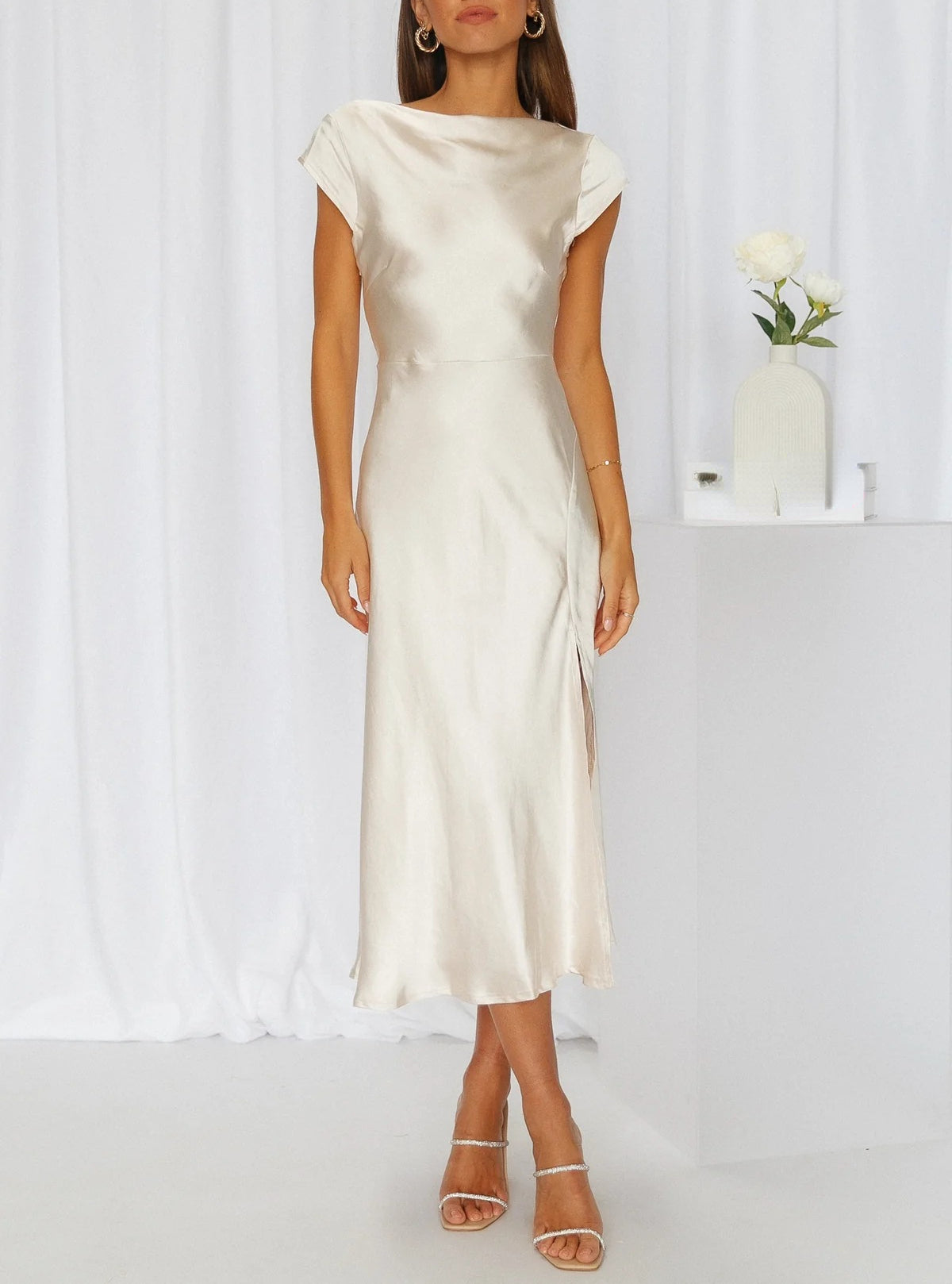 Elegant Harmony Slip Dress