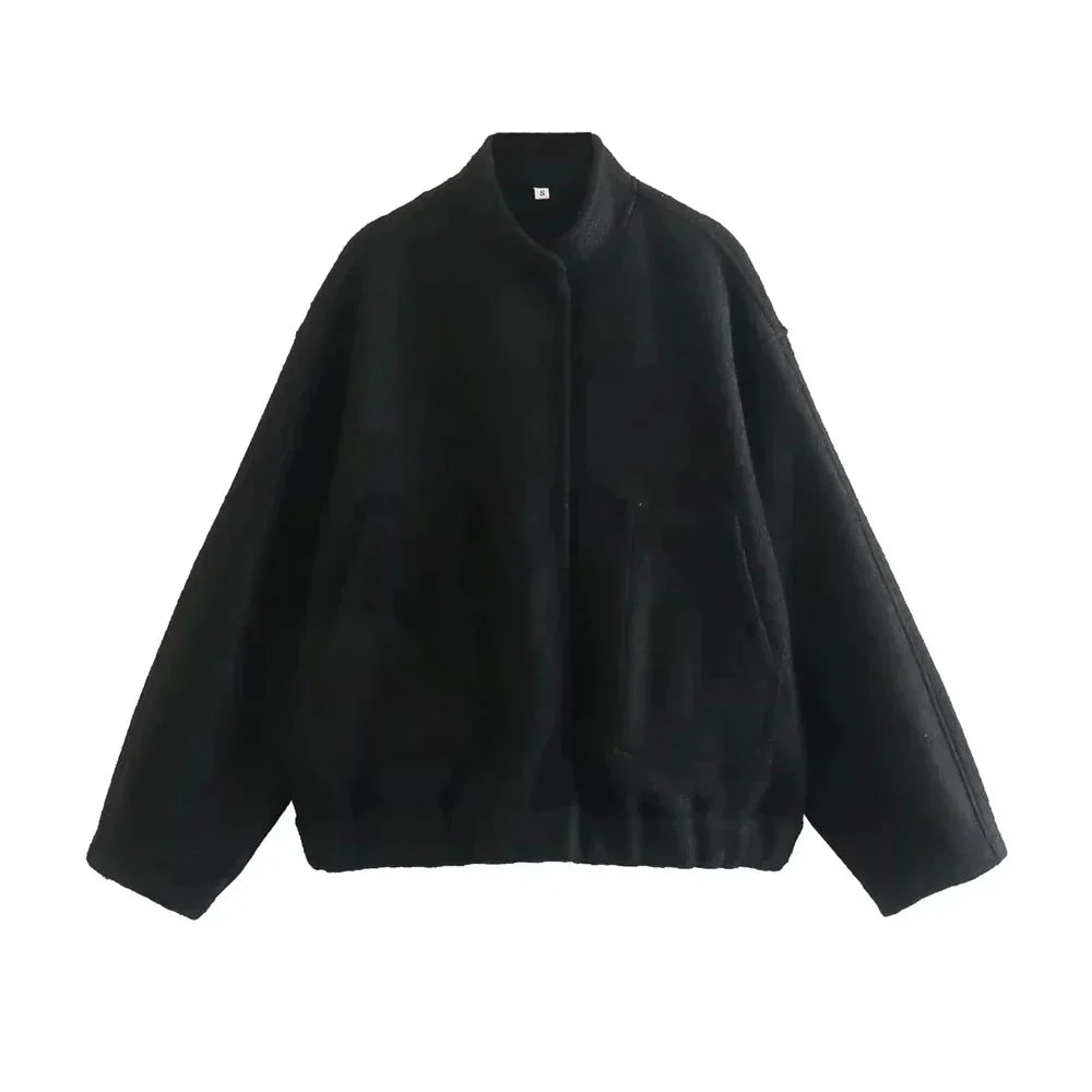 Avelena: Modische Vintage Bomberjacke