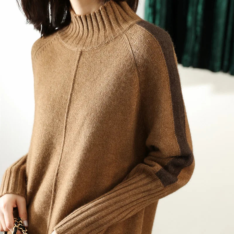 Robe Pull Oversize Zuli Amawinc En Tricot Doux Pour Jours Frais Confort Et Élégance