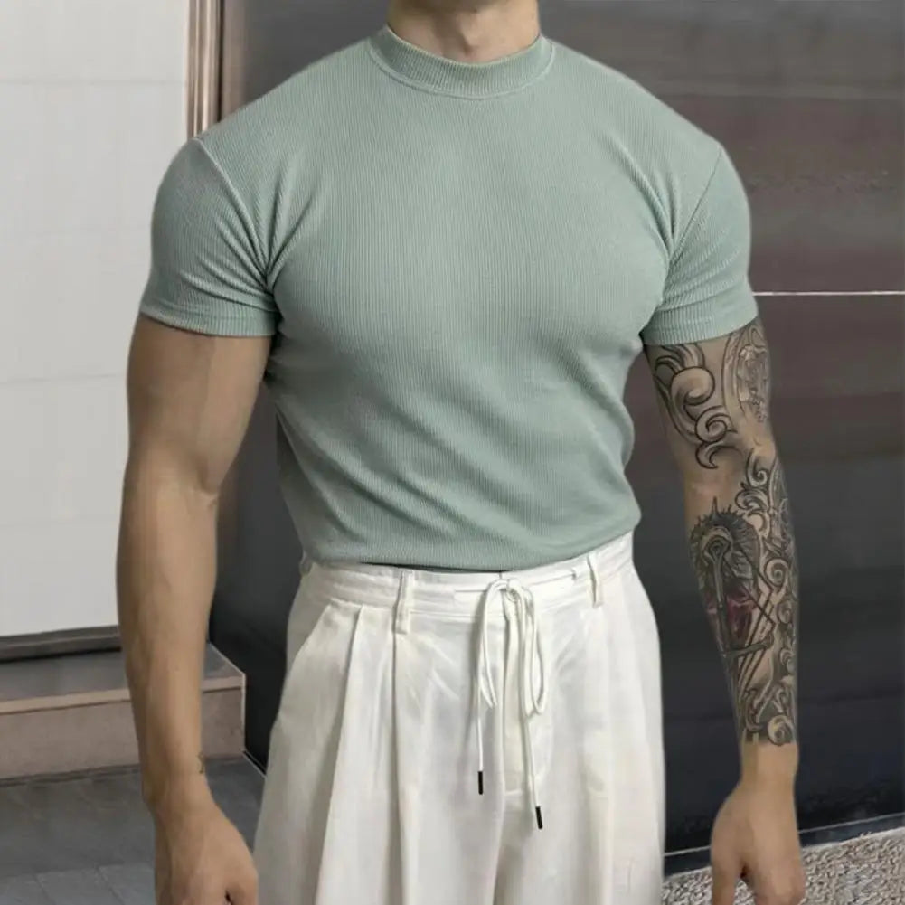 T Shirt Zyran Slim Fit Respirant Avec Technologie Anti Odeur Pour Confort Toute La Journée
