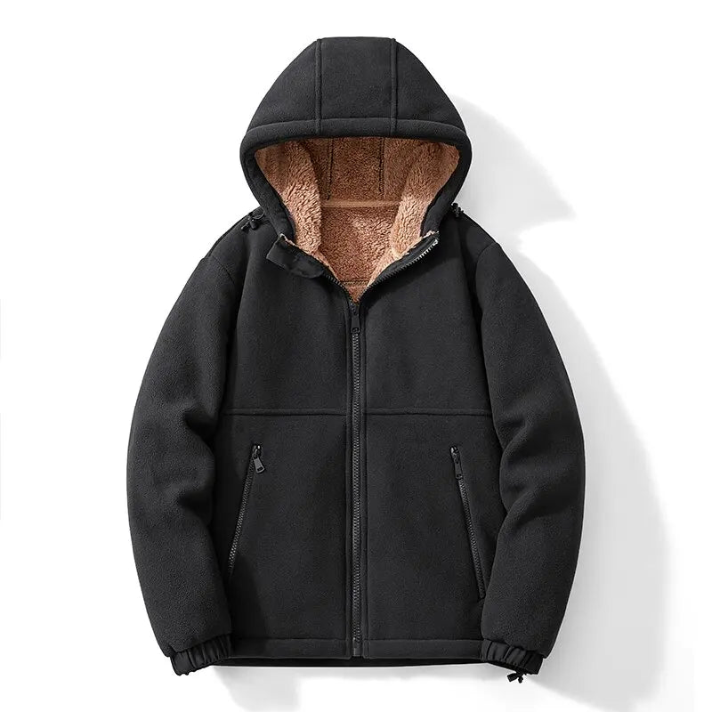 Sweat À Capuche Bear Republic En Polaire Doux Col Montant Poches Chauffe Mains Pour Un Confort Durable