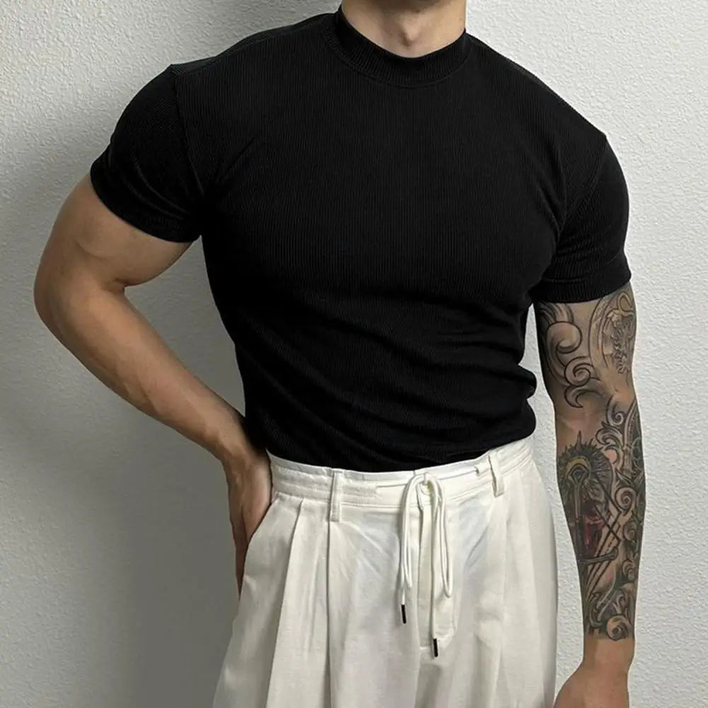 T Shirt Zyran Slim Fit Respirant Avec Technologie Anti Odeur Pour Confort Toute La Journée