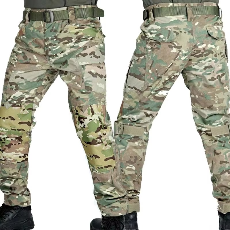 Pantalon Cargo Tactique Homme Imperméable Multi Poches Résistant À L'Usure Pour Activités Extérieures