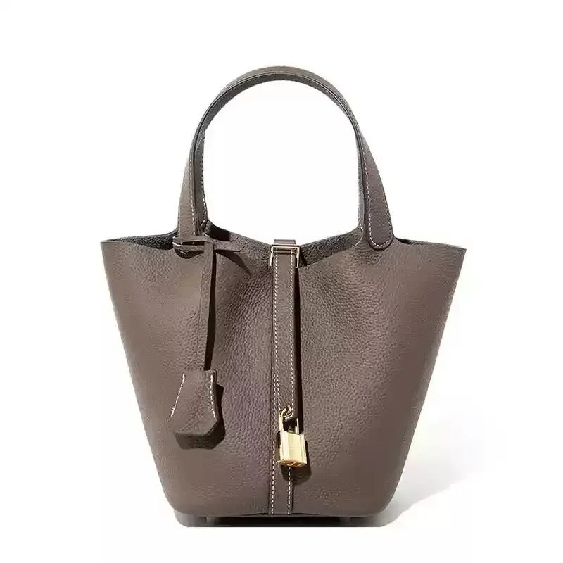Amawinc Ann Sac Cabas En Cuir Structuré Intemporel Avec Finition Grain Raffinée Et Fermeture Par Sangle Sécurisée