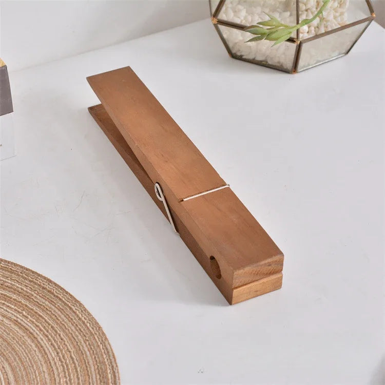 Épingle À Linge En Bois Géante Pour Déco Unique Achat 2 Obtenez 1 Offert Look Ludique Et Pratique