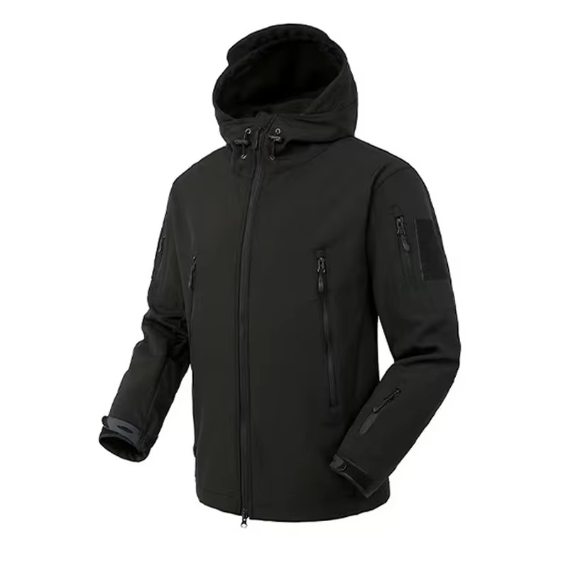 Veste Softshell Imperméable Pour Homme Avec Polaire Thermique Pour Randonnée, Camping Et Aventures Hivernales