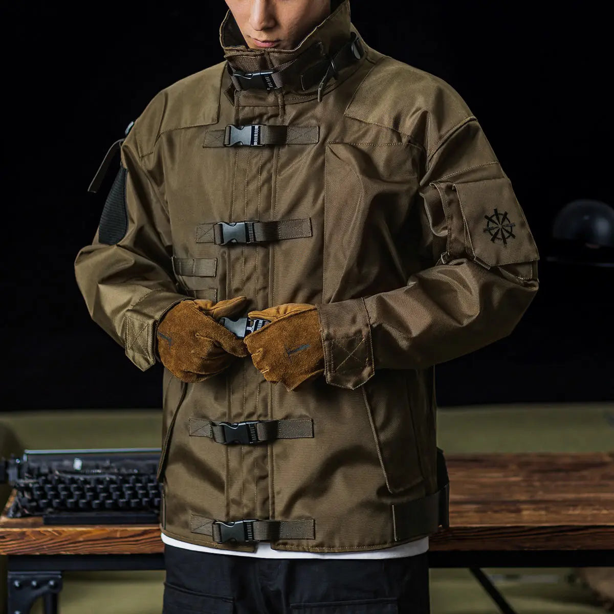 Amawinc Veste Tactique Martial Étanche Pour Homme De Grade Militaire Avec Ajustement Réglable Et Poches Multiples