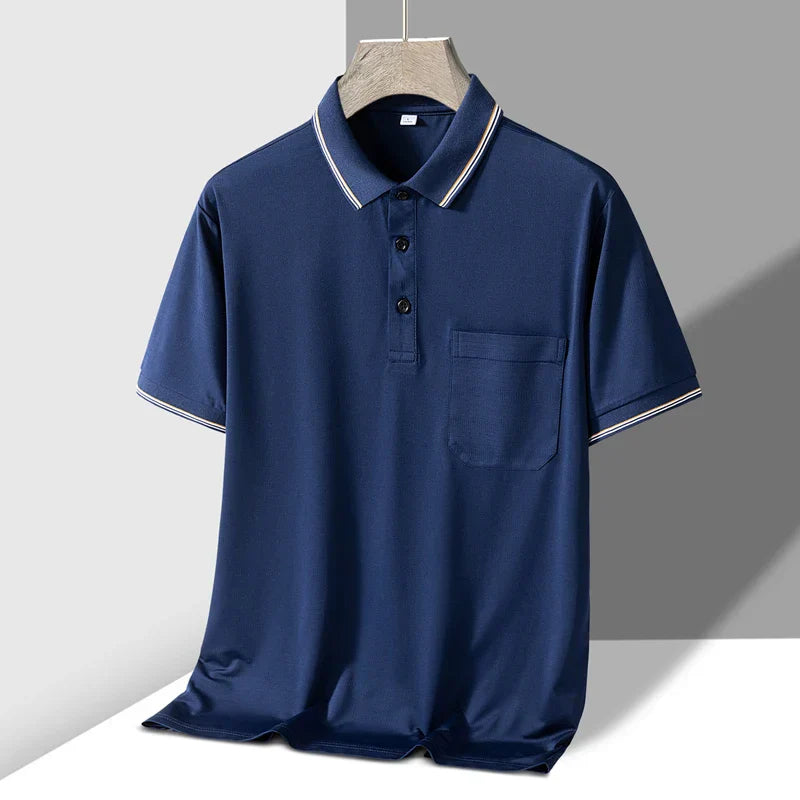 Colwood Tour Polo Respirant Tissu Texturé Pour Parcours De Golf Et Confort Quotidien