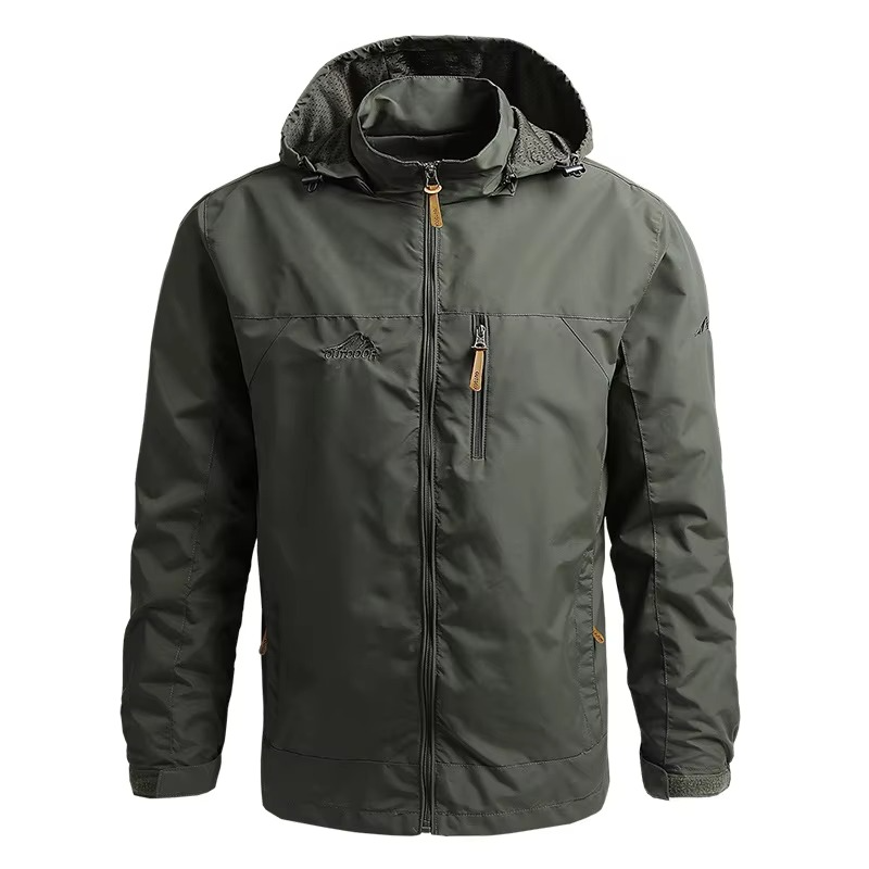 Veste Tactique Imperméable Coupe Vent Pour Homme Avec Capuche Pour Sports de Plein Air et Escalade
