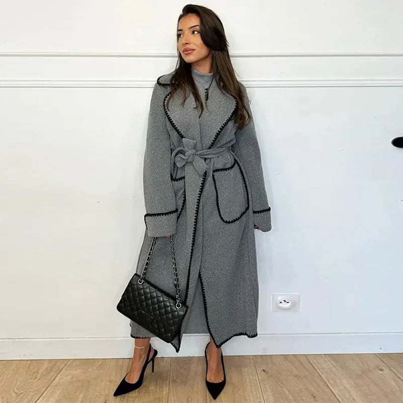 Drusilla Long Wool Coat