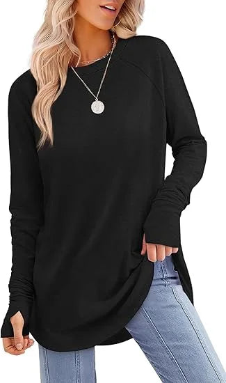 Emma Tunique Élégante En Coton Doux Pour Un Look Confortable Et Moderne Adapté À Toutes Les Occasions