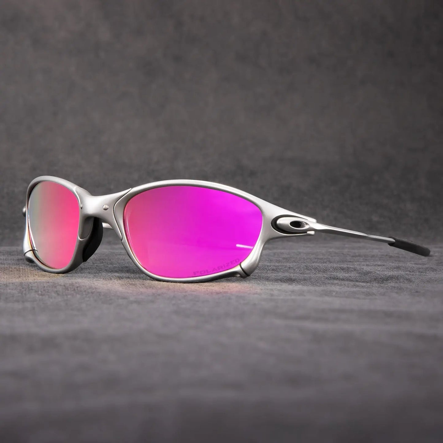 Lunettes De Soleil Polarisées Spectre À Cadre Noir Mat Verres Polarisés UV400 Pour Plein Air