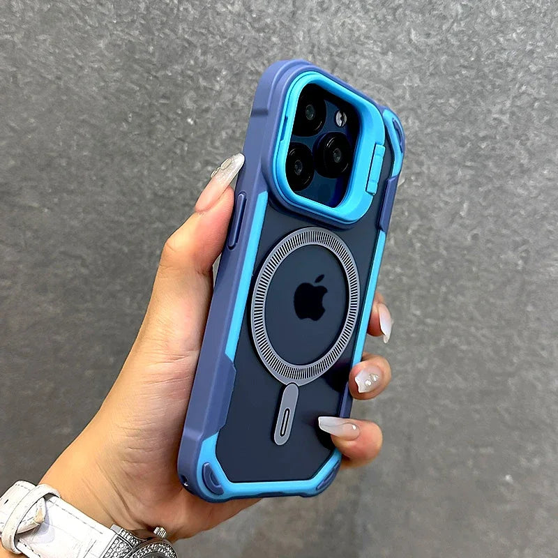 Etui FlipGuard iPhone Avec Absorption Magnétique Antichoc Durable Résistant Aux Rayures Découpe Précise Boutons Léger