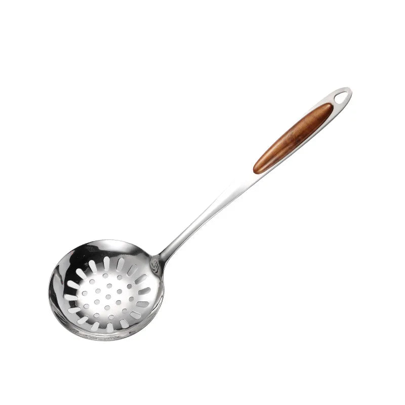 Ensemble Ustensiles Sylvan Manche Ergonomique En Acier Inoxydable 18 8 Finition Miroir Pour Cuisine Lavable